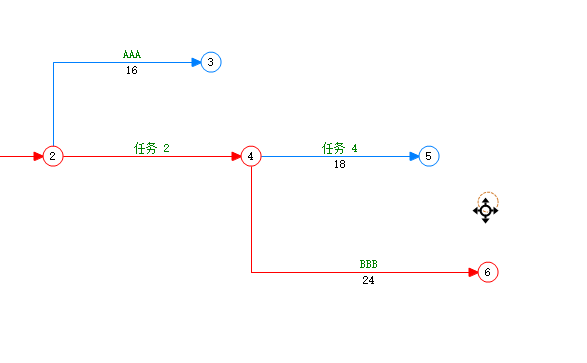 按住Ctrl键上下拖动节点